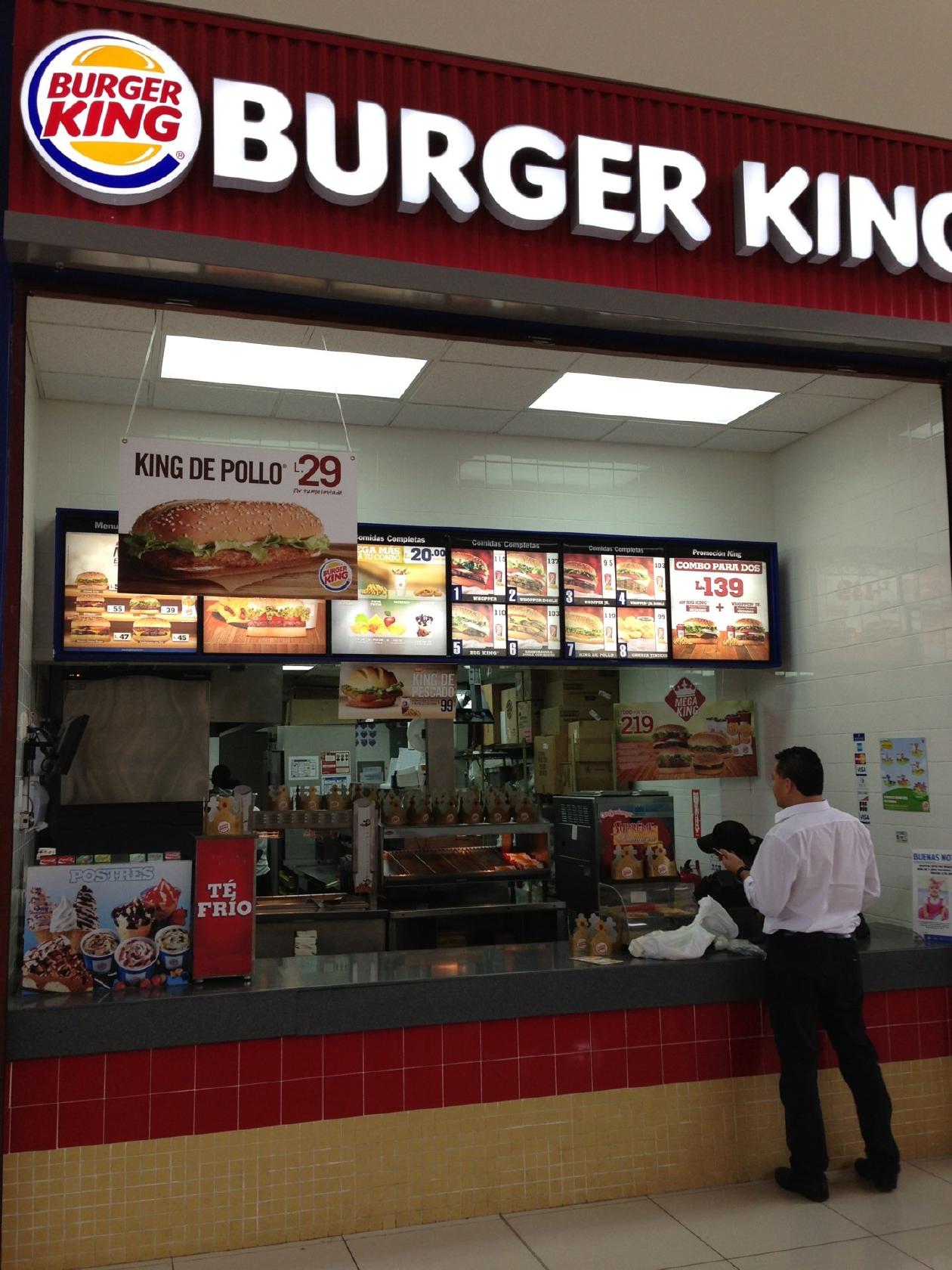 Burger King • Mall Premier, Comayagüela