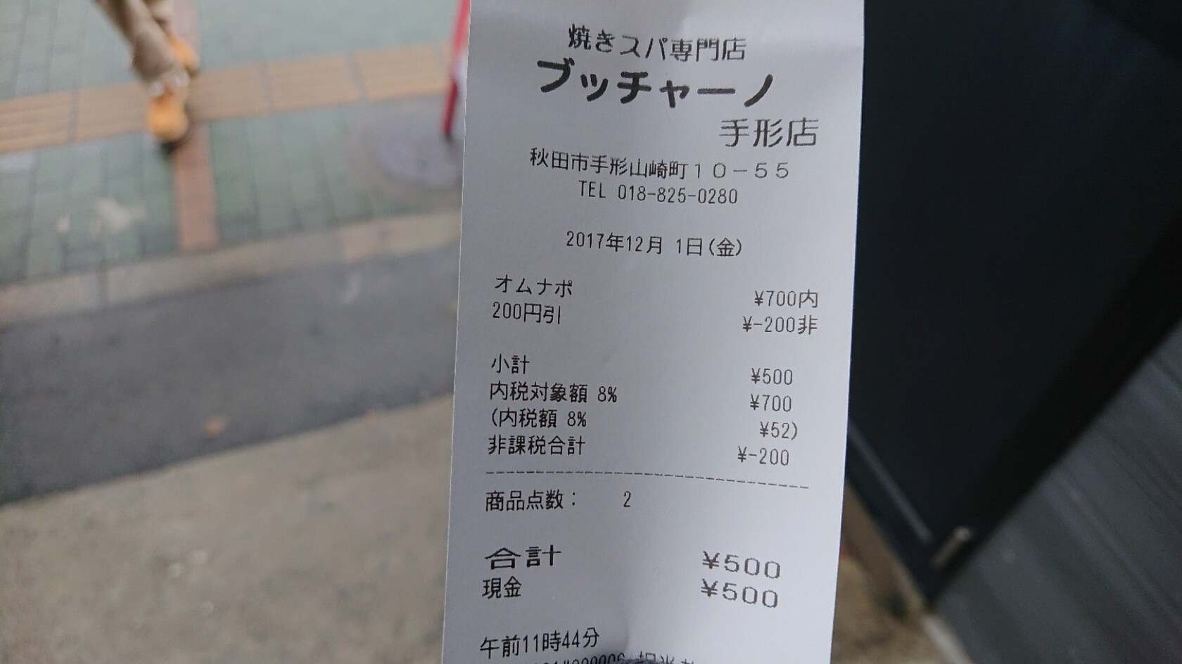 ブッチャーノ 手形店