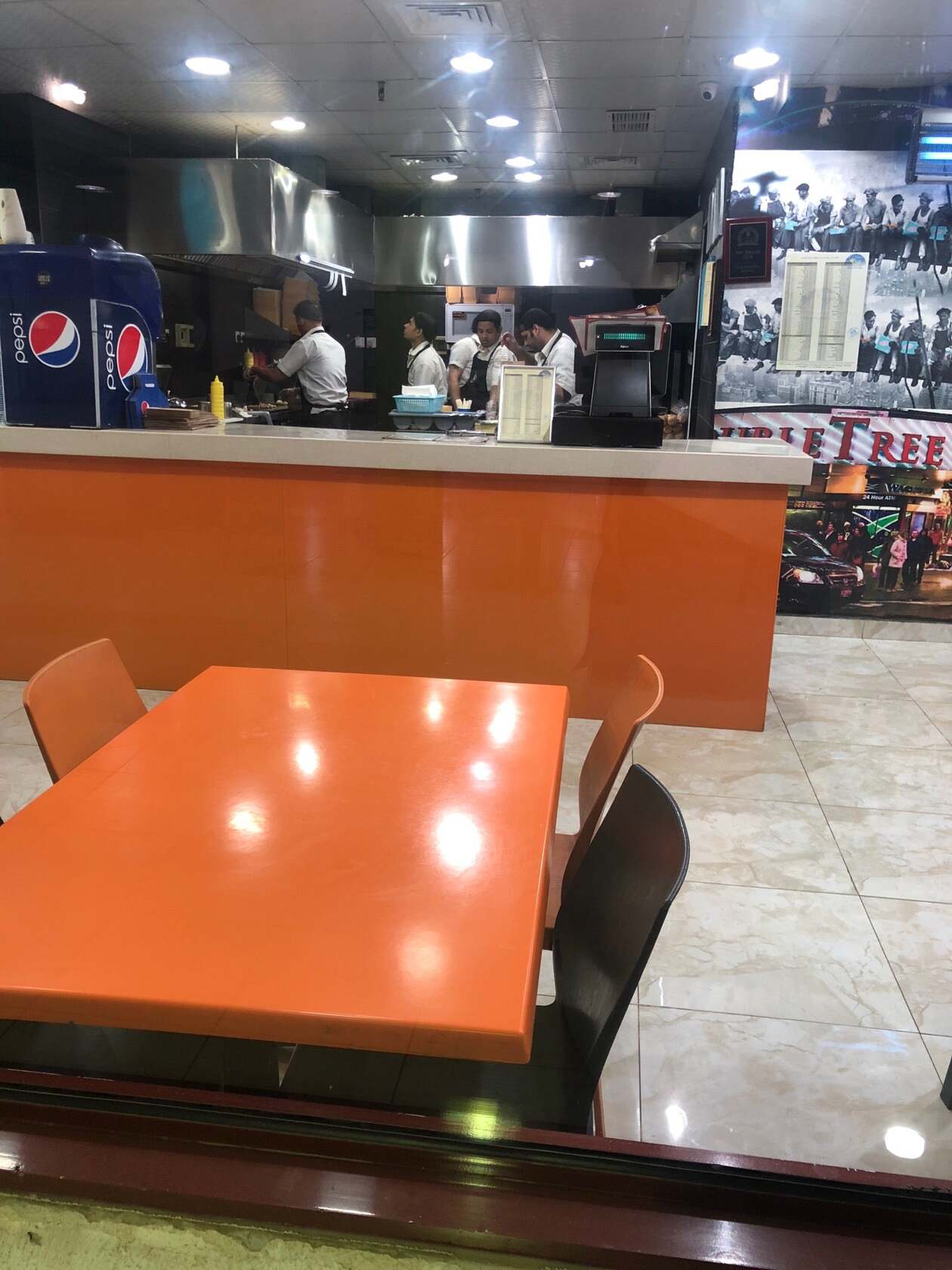 Al slam cafeteria