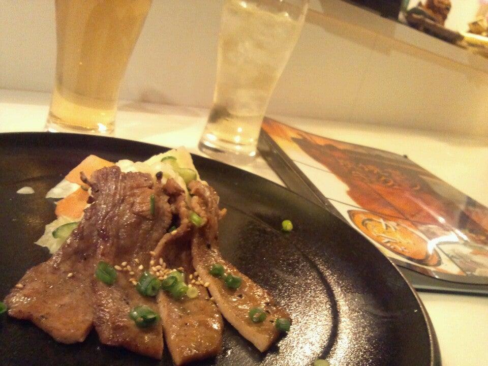 炭焼き 牛たん 麦とろがい家