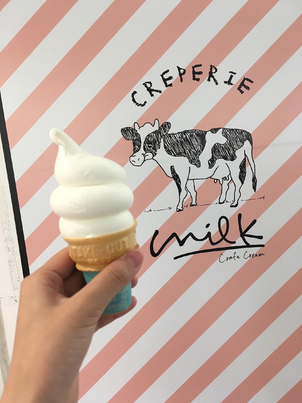 生クリーム専門店 milk cafe