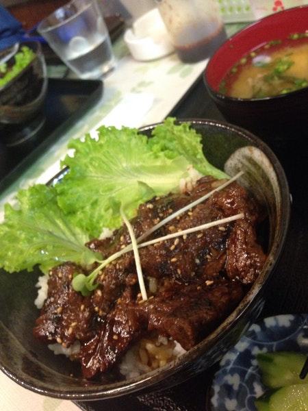焼肉丼 一