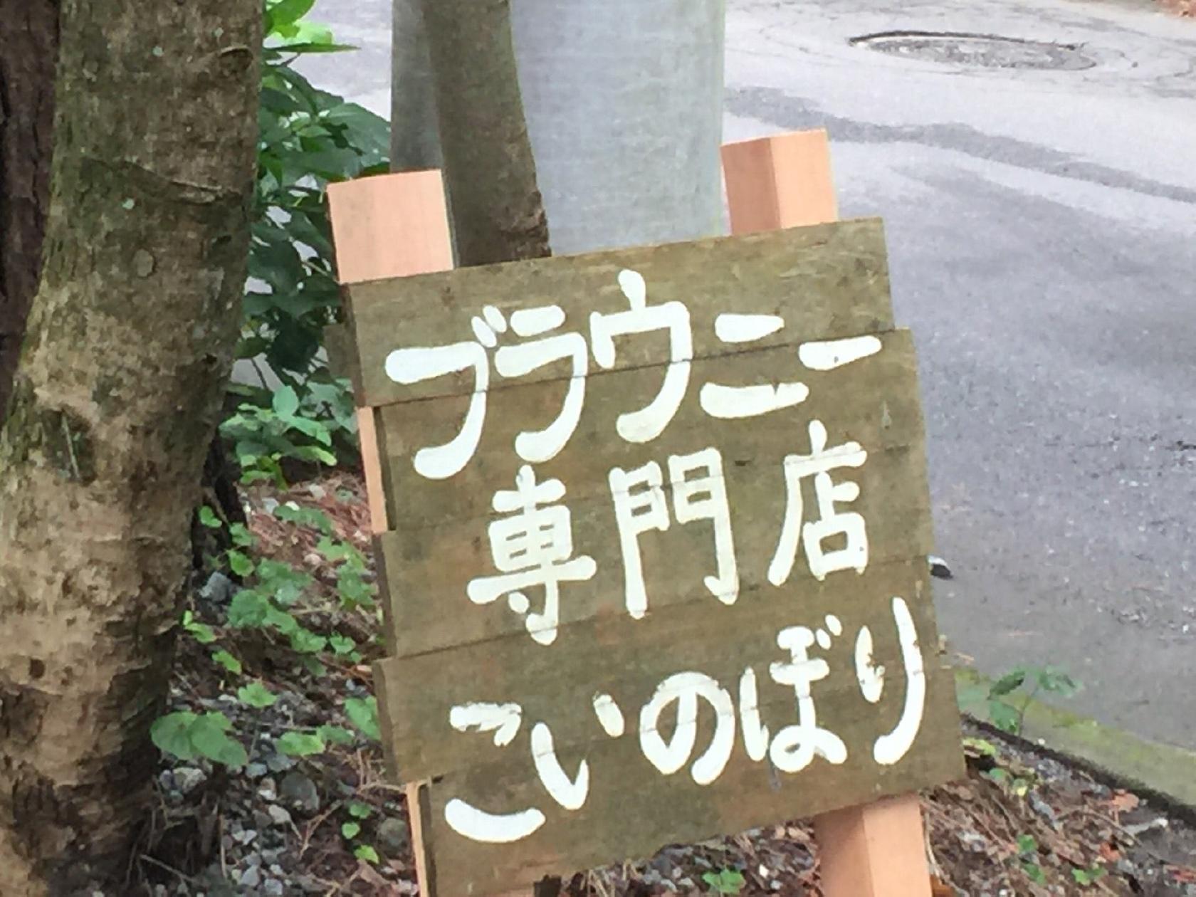 ブラウニー専門店 こいのぼり