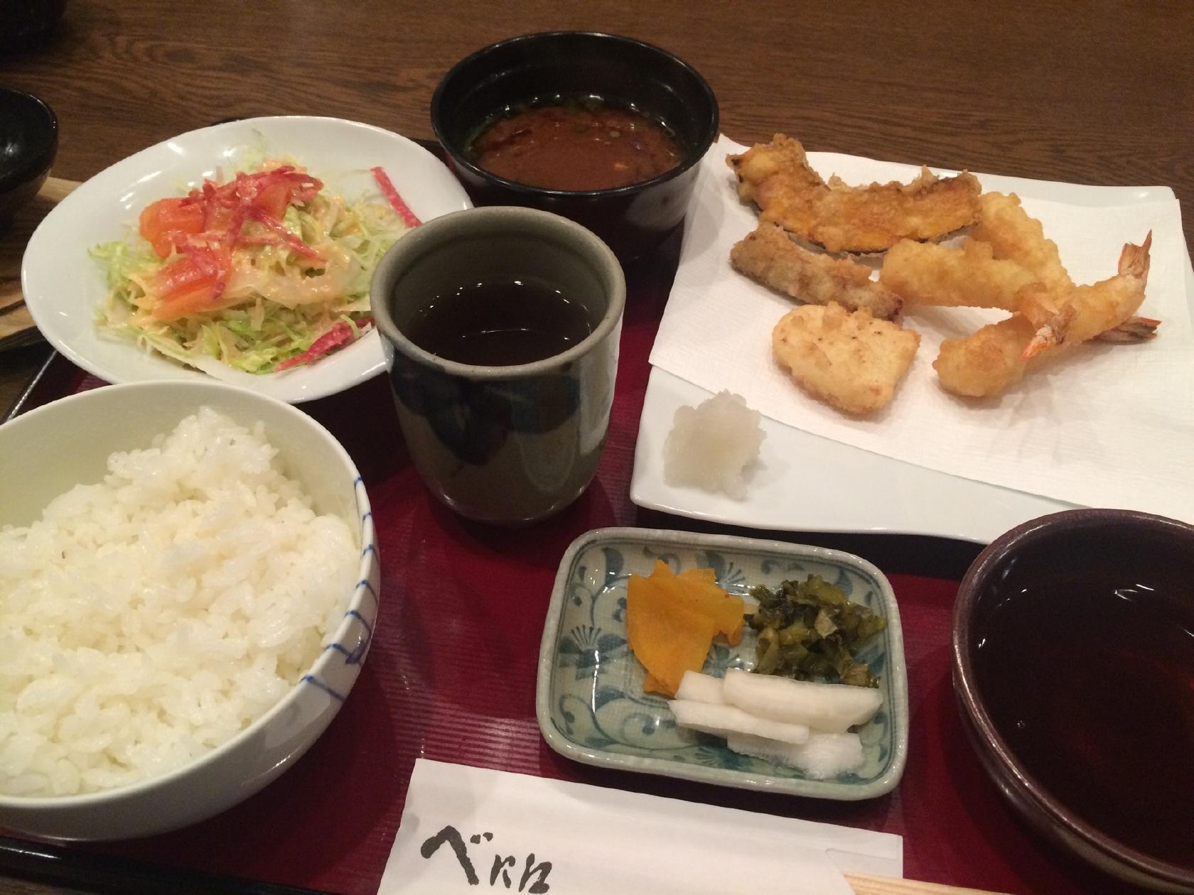 天婦羅 べに江