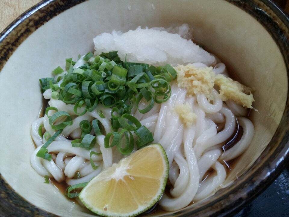 ぶっかけうどん 池田