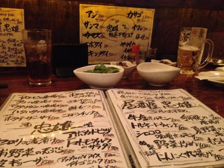 居酒屋忠雄