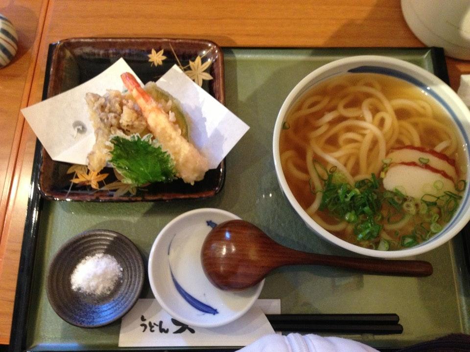 うどん天