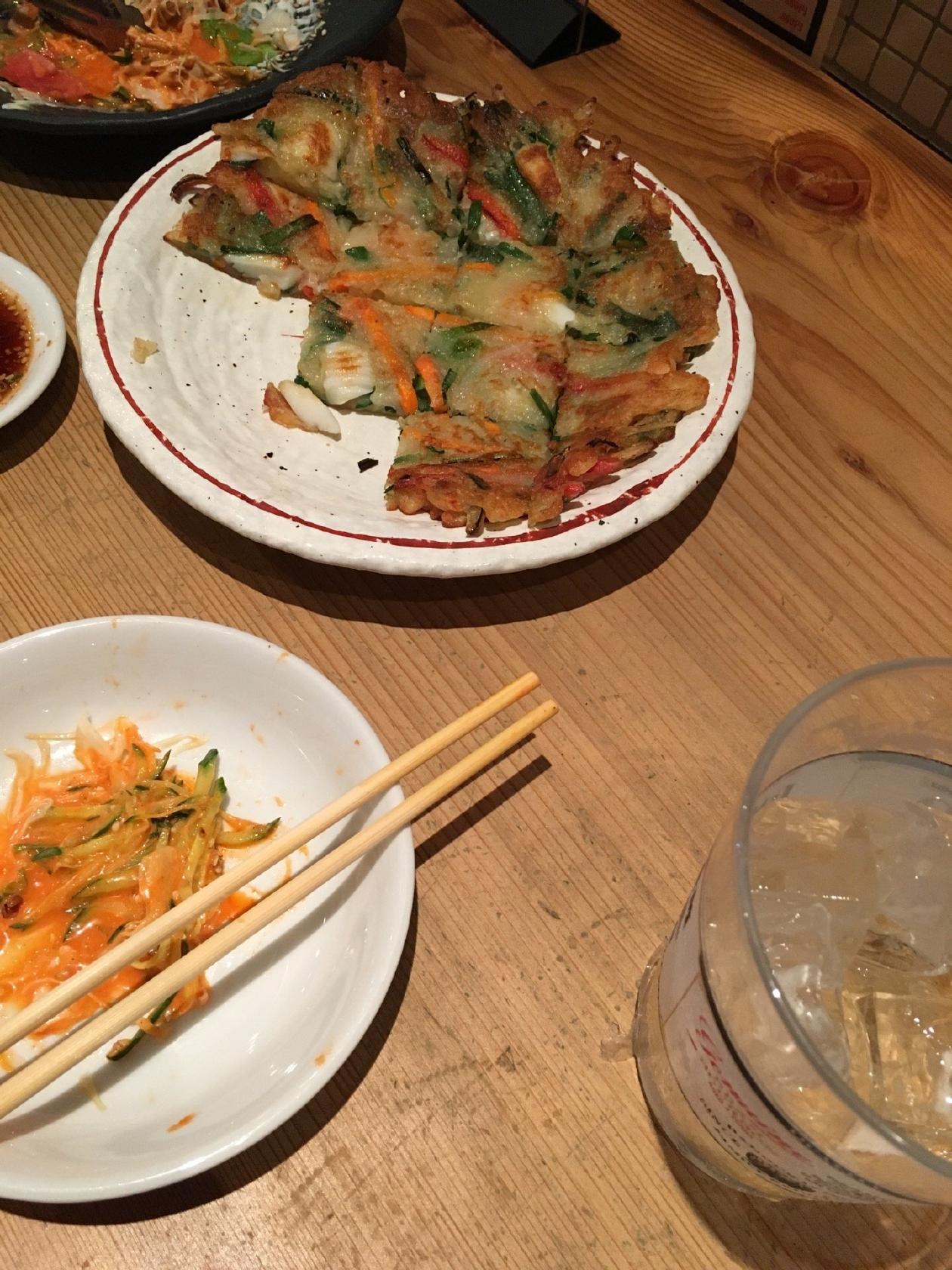 韓国食堂 青いとうがらし