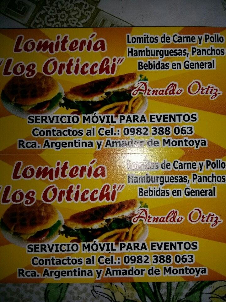 Lomitería Los Orticchi