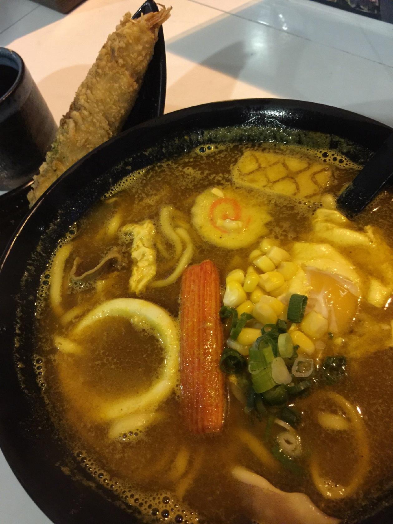 紅瓦町炸蝦壽司咖哩鍋物定食