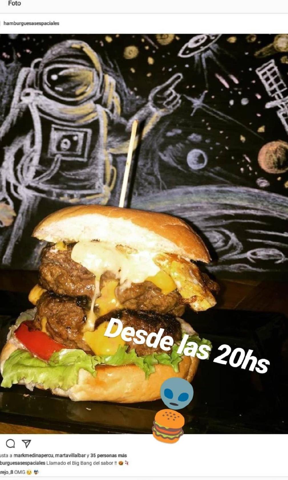 Hamburguesas Espaciales