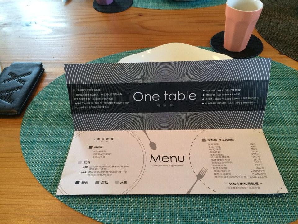 One Table