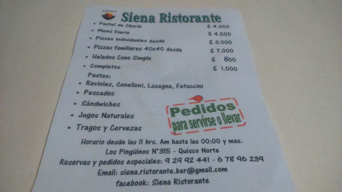 Siena Ristorante