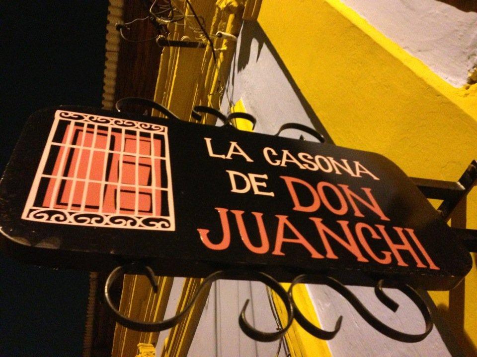 La casona de don Juanchi