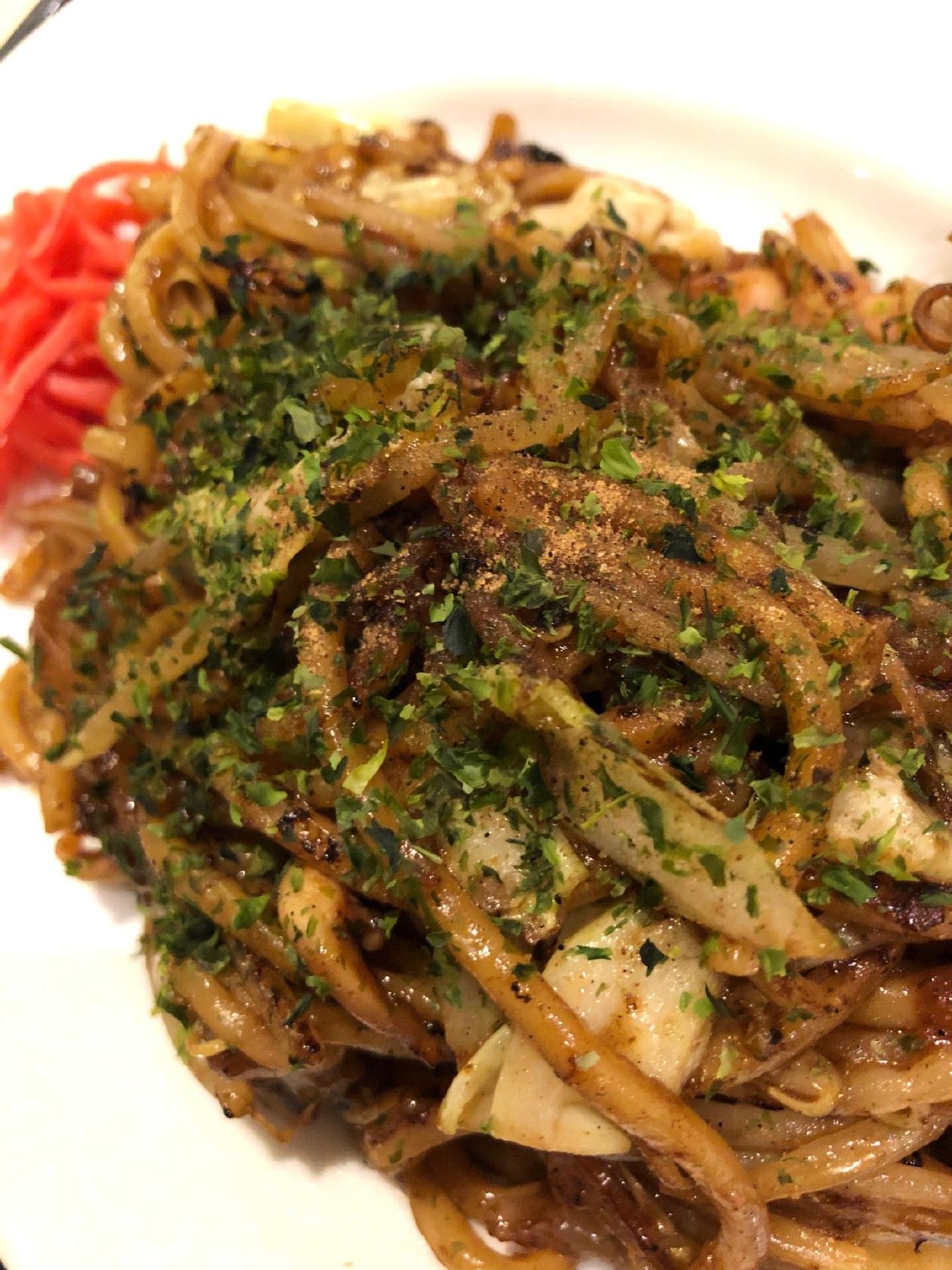 もっちり焼きそば 江戸屋