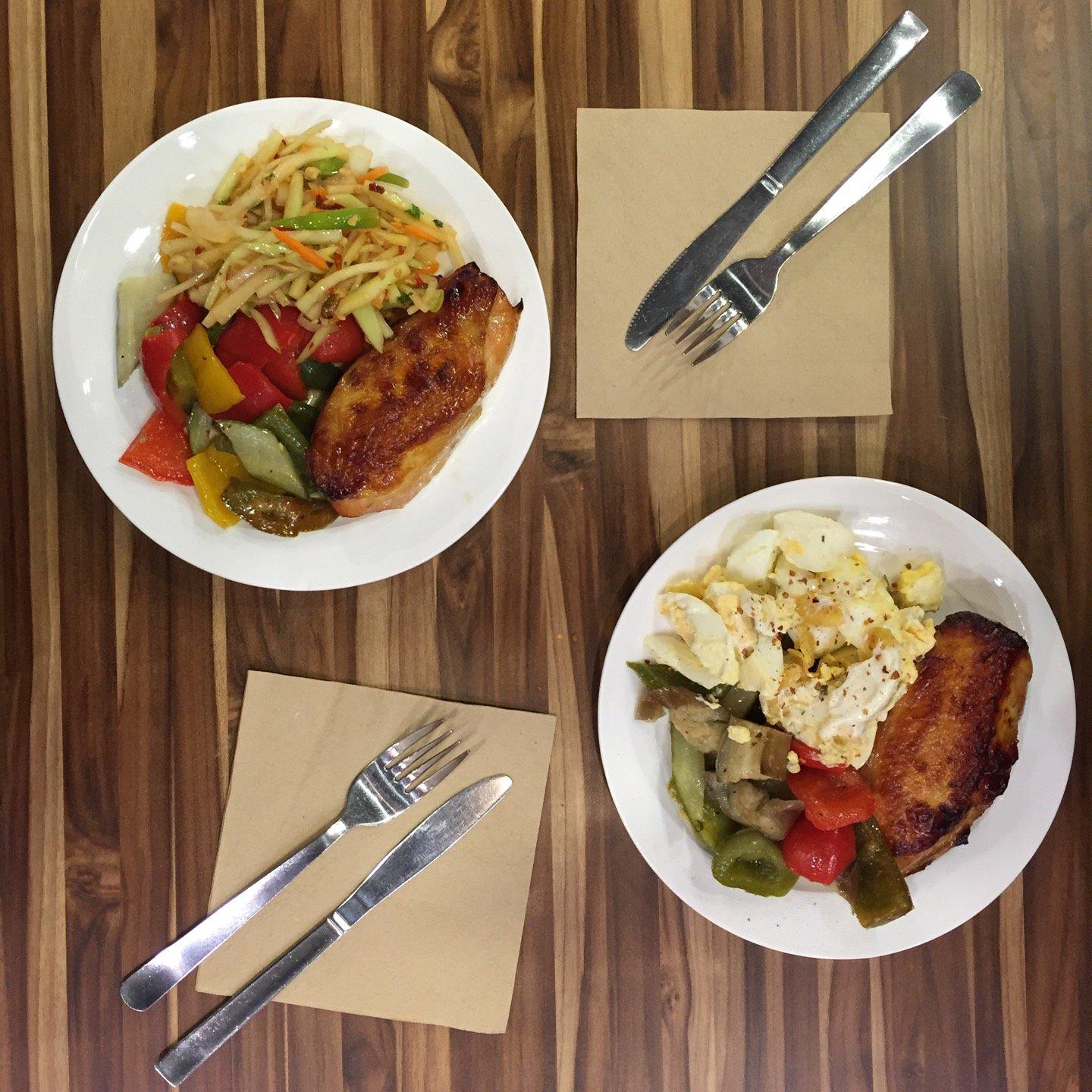 Munch Saladsmith & Rotisserie. Eat No Evil!