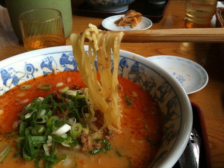 タンタン麺 熱烈 麺こく