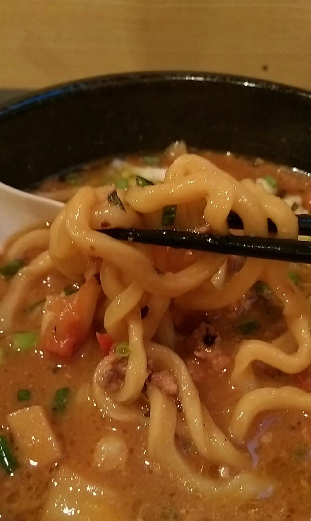 濃厚味噌ラーメン麺家しん伊勢崎店