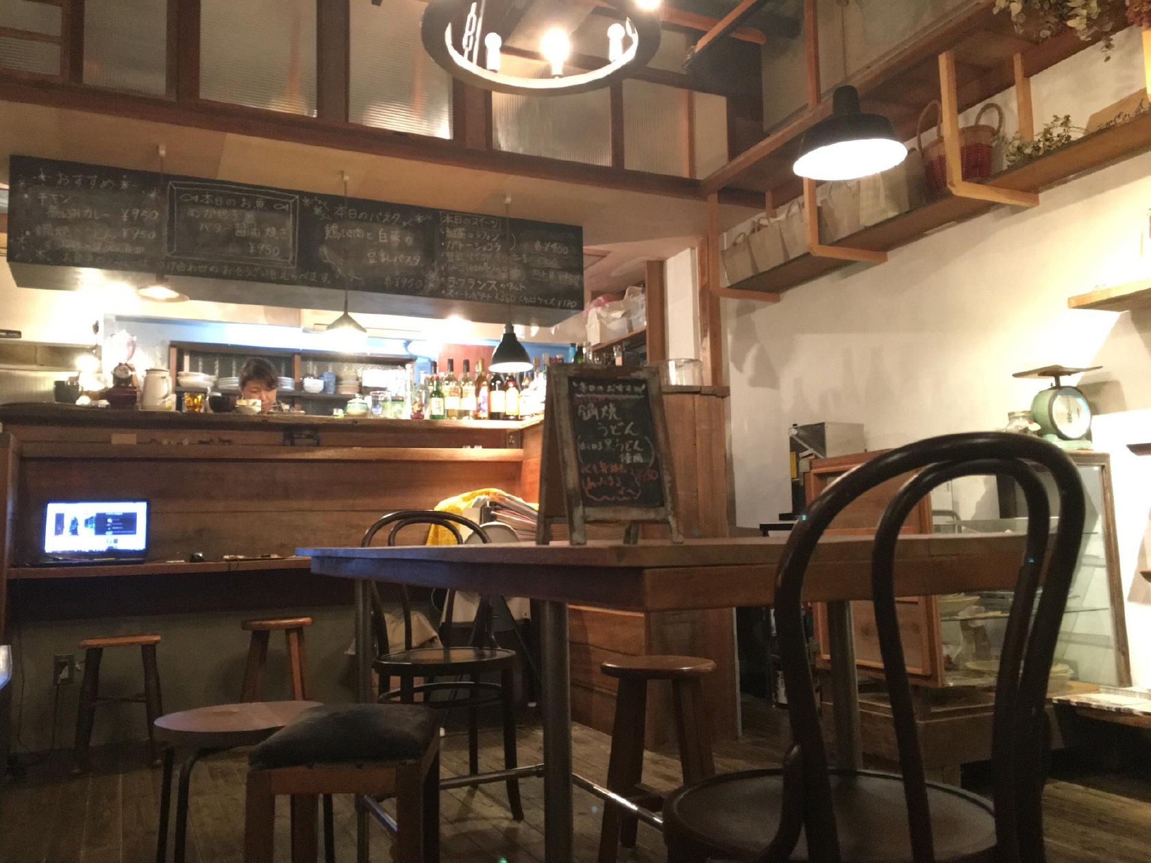 2階の食堂