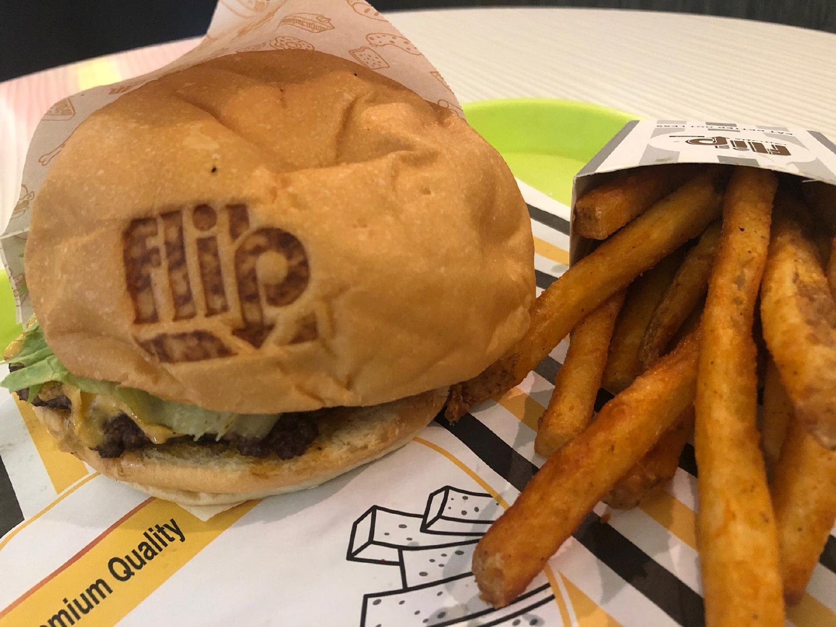 flip burger