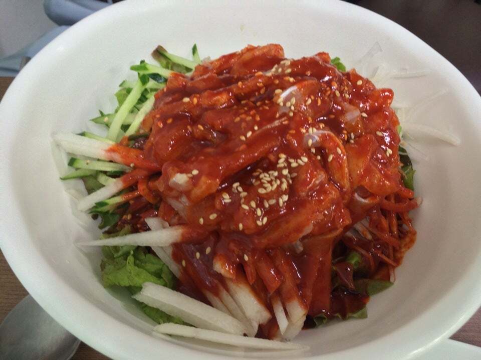 동해물회