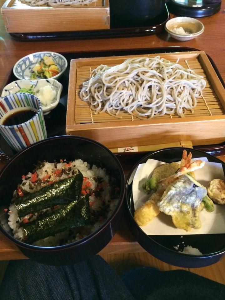 蕎麦切り 打越山茶
