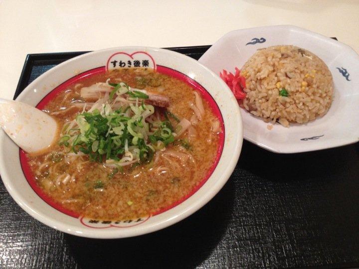 すわき後楽中華そば 倉敷西ビル店