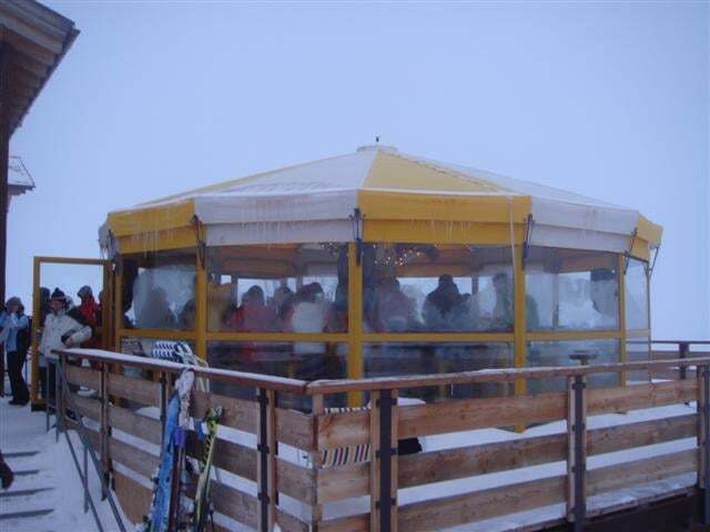 Umbrella Bar Part of the Rugio Des Alps Bar and Restaurant
