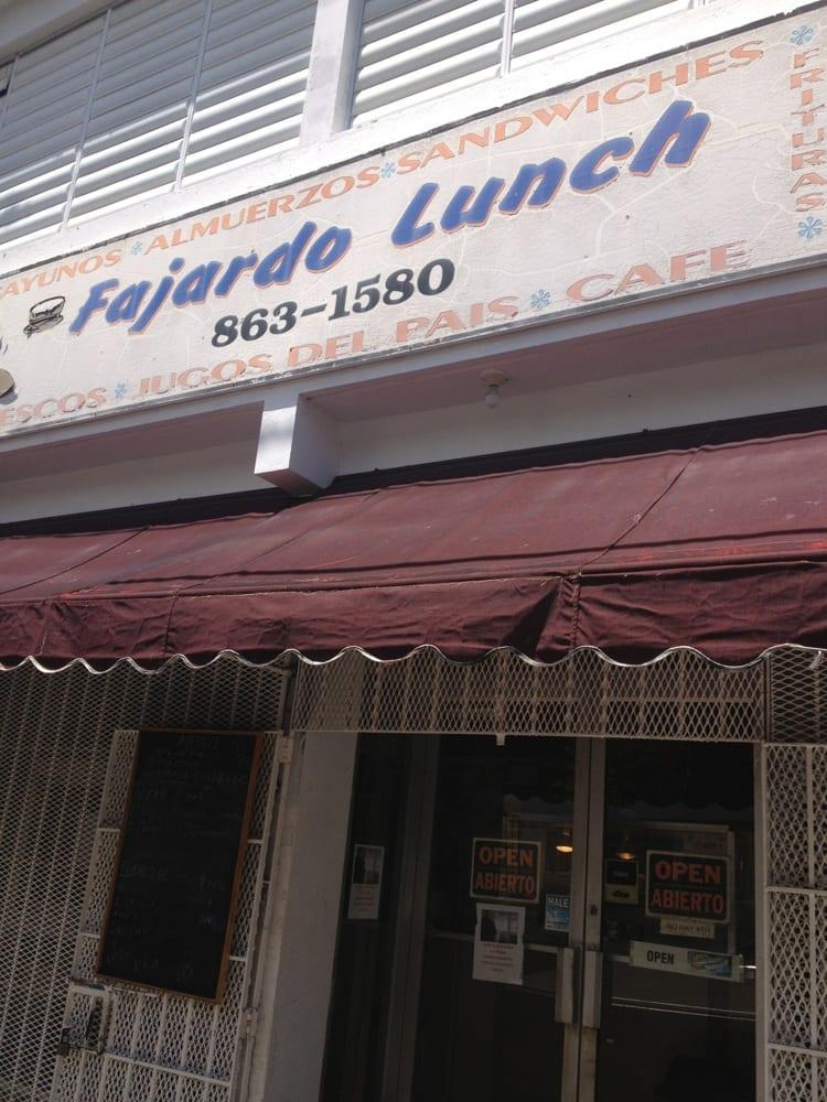 Fajardo Lunch
