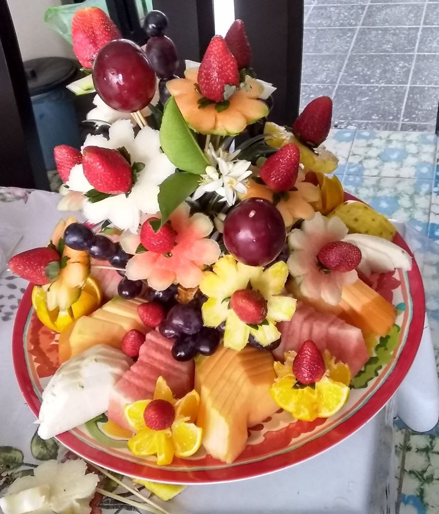 Fruits & Vegetables Party Decor and Desserts