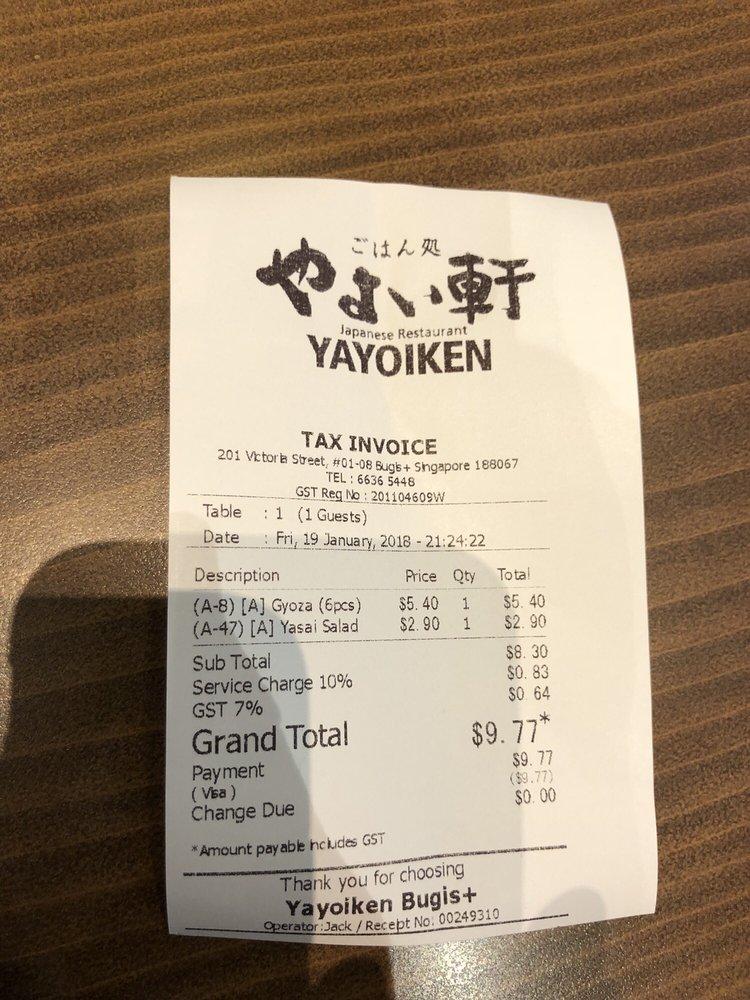 Yayoiken Japanese Resturant