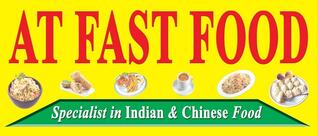 AT FAST FOOD