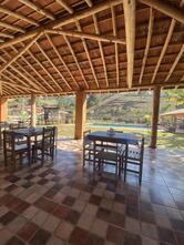 Restaurante chácara por do sol