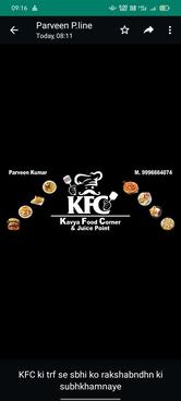 KFC(KAVYA FOOD CORNER)