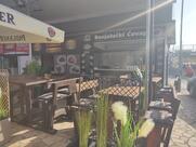 Deluxe grill and pancakes bar