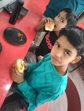 The food court Hanumanganj Arti food and entertainment