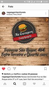 Na Garagem Lanchonete