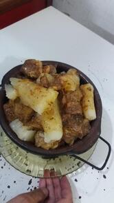 Bar do Martinho, Costela com Aipim em cabo frio, cerveja muito gelada