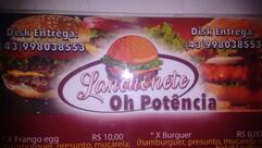 Lanchonete oh potencia