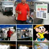 Pastel do Bom e hot dog do bom