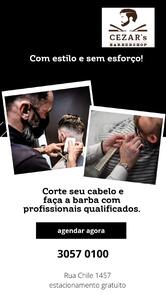Cezar's Barbershop - Barbearia Rebouças