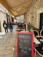 Lanii Breakfast, Lunch and Dinner in Dubrovnik Old Town