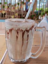 Brightend cafe corner