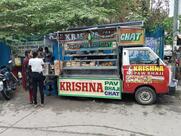 Kirshan paw bhaji Panipuri Vijayawada