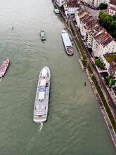Rhystärn der Basler Personenschifffahrt AG UFF EM RHY