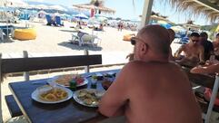 Барът на Гущера - Южен плаж Китен Коктейли Вкусна Храна Морска храна