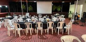 Jardins sabor e festas