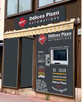 Distributeur de pizzas chez DELICES PIZZA
