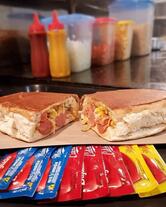 Willian e Tamires lanche delivery Taquaritinga