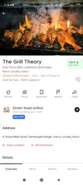 Club 10 Chicken & The Grill Theory Karur